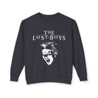 90's Vampire Movie Villain Lightweight Relaxed-Fit Sweatshirt (Unisex)