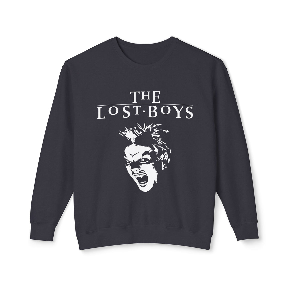 90's Vampire Movie Villain Lightweight Relaxed-Fit Sweatshirt (Unisex)