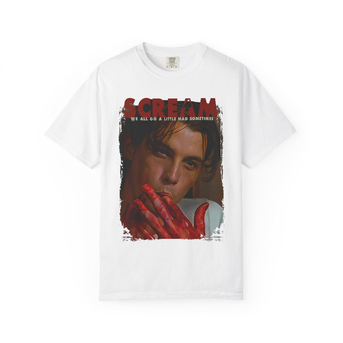 90's Horror Movie Villain Relaxed Fit Graphic T-Shirt (Unisex)