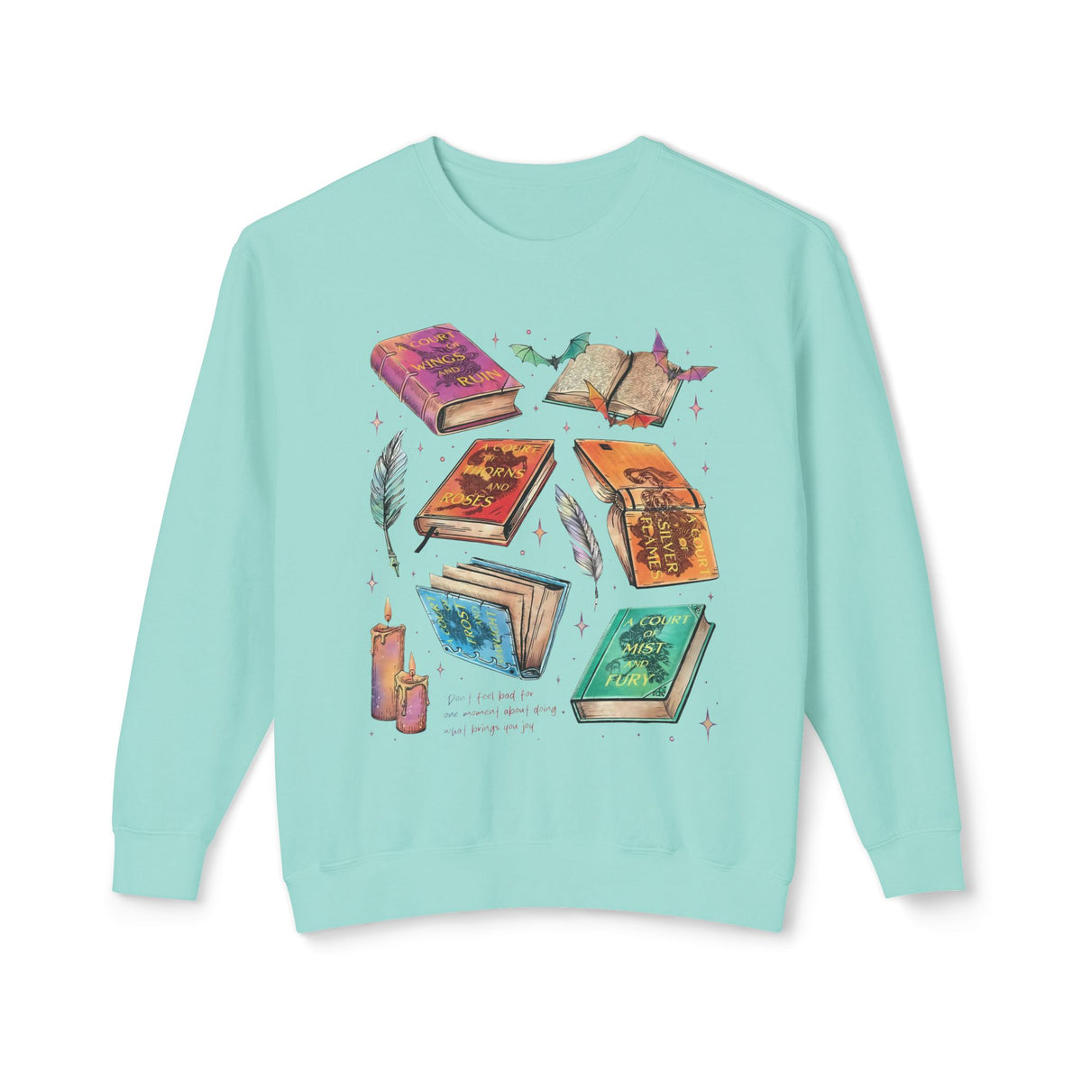 Fey Romantasy Lover Lightweight Relaxed-Fit Sweatshirt (Unisex)