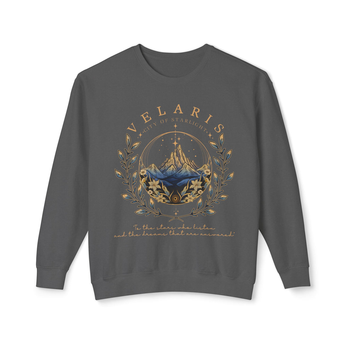 City of Starlight Lightweight Relaxed-Fit Sweatshirt (Unisex)