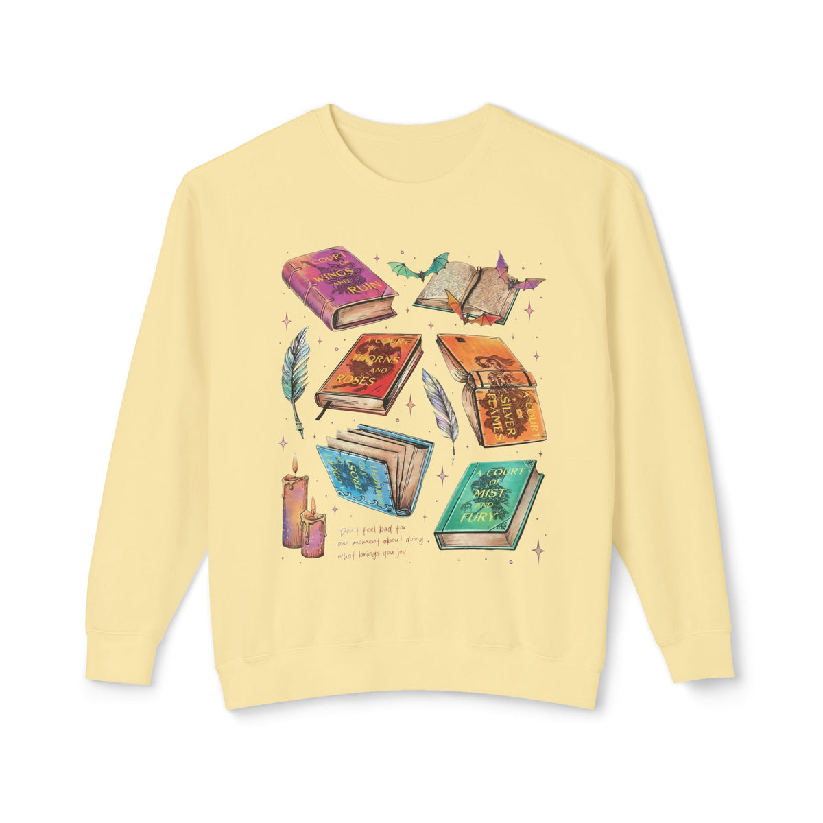 Fey Romantasy Lover Lightweight Relaxed-Fit Sweatshirt (Unisex)