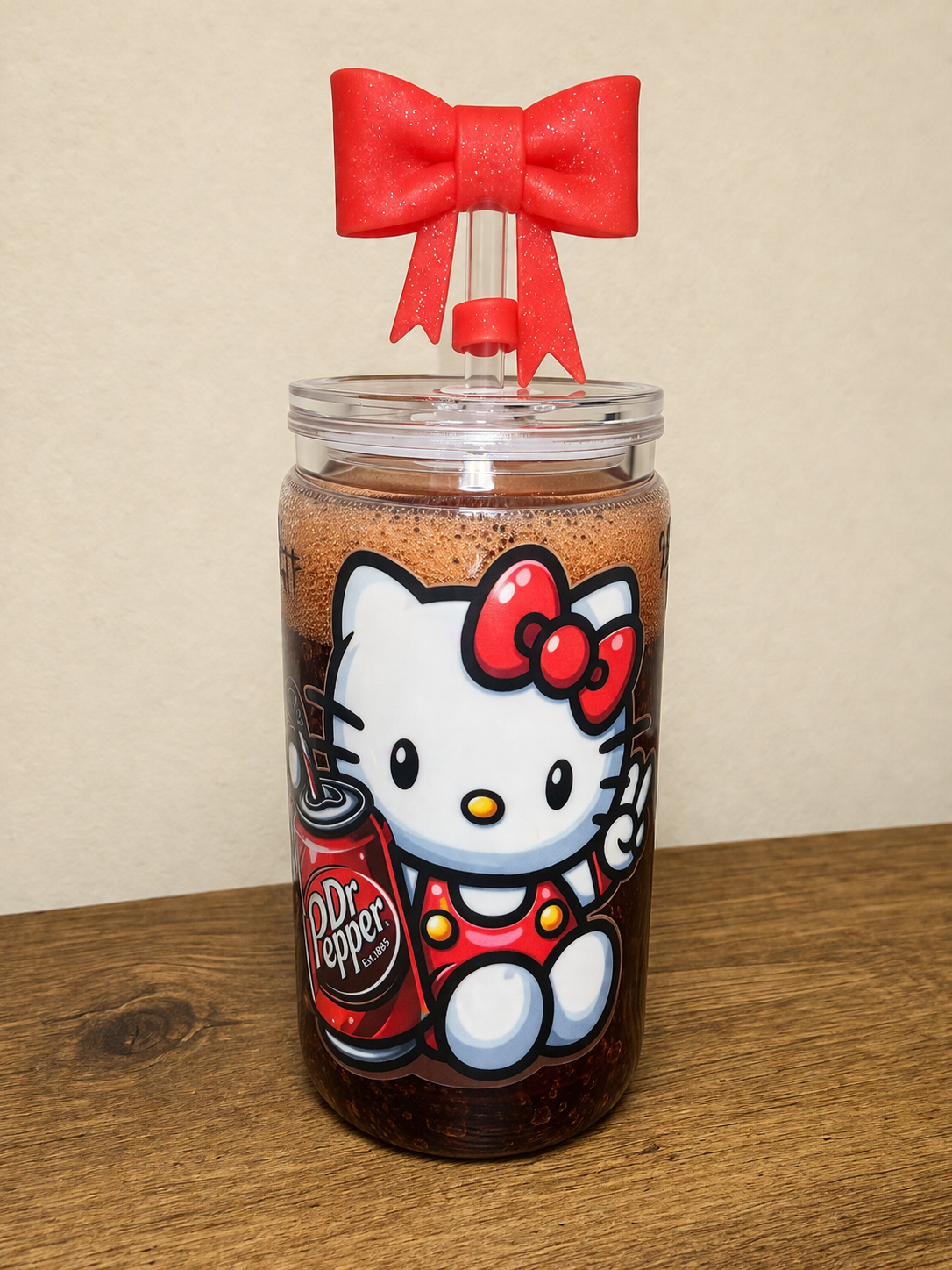 16oz Fizzy Soda Snow Globe Tumbler