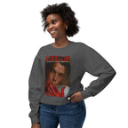 90's Horror Movie Villain Lightweight Relaxed-Fit Sweatshirt (Unisex)