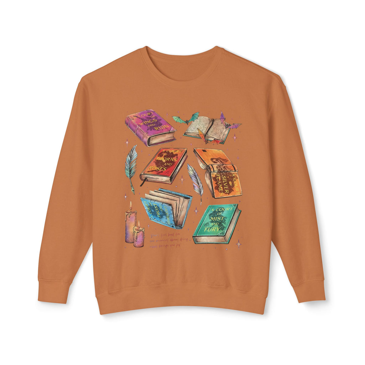 Fey Romantasy Lover Lightweight Relaxed-Fit Sweatshirt (Unisex)