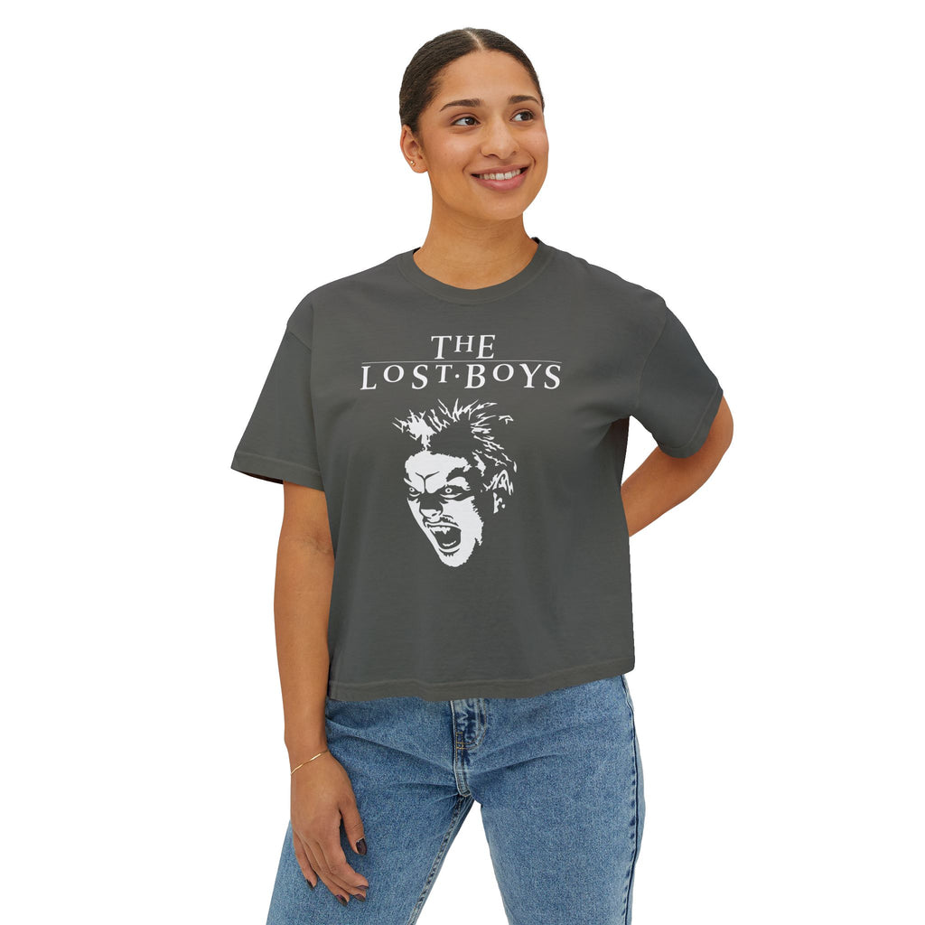 90's Vampire Movie Villain Women's Boxy T-Shirt