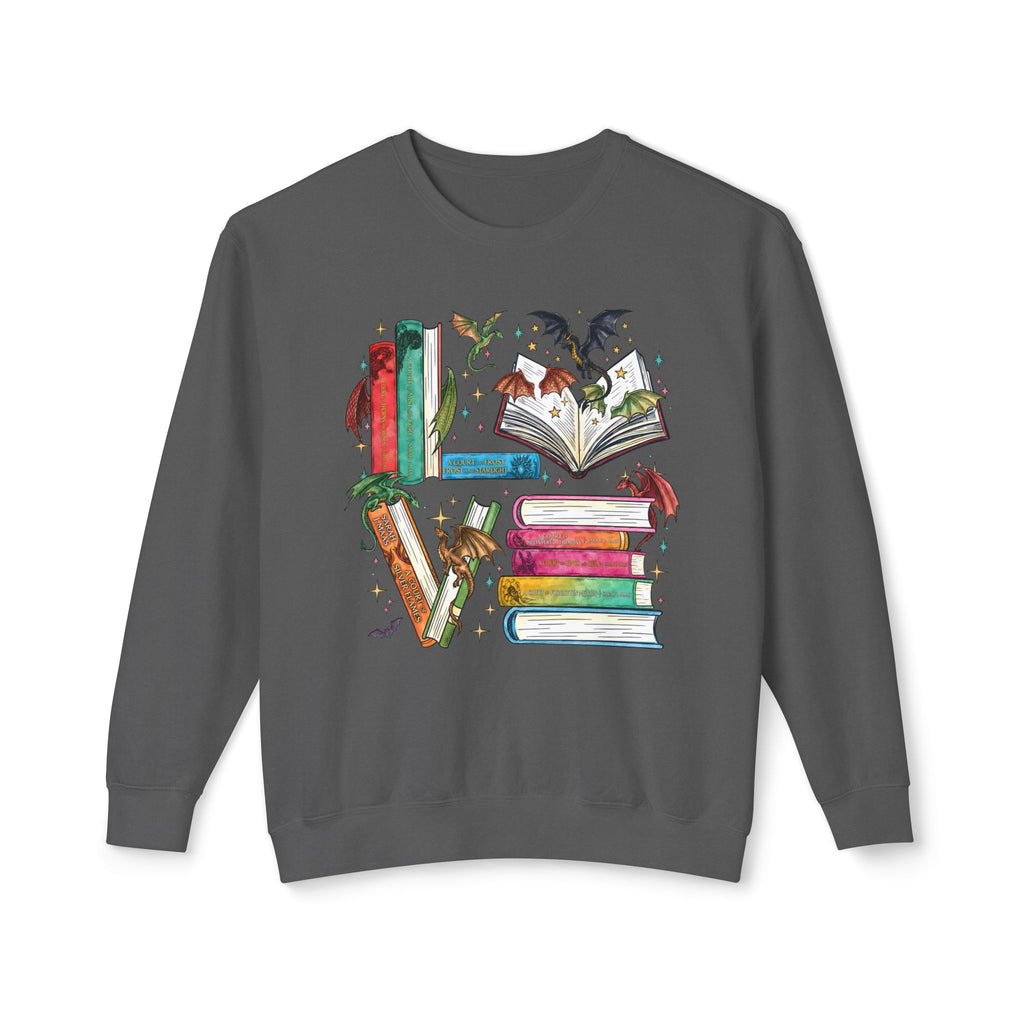 Bookish Lightweight Relaxed-Fit Sweatshirt (Unisex)