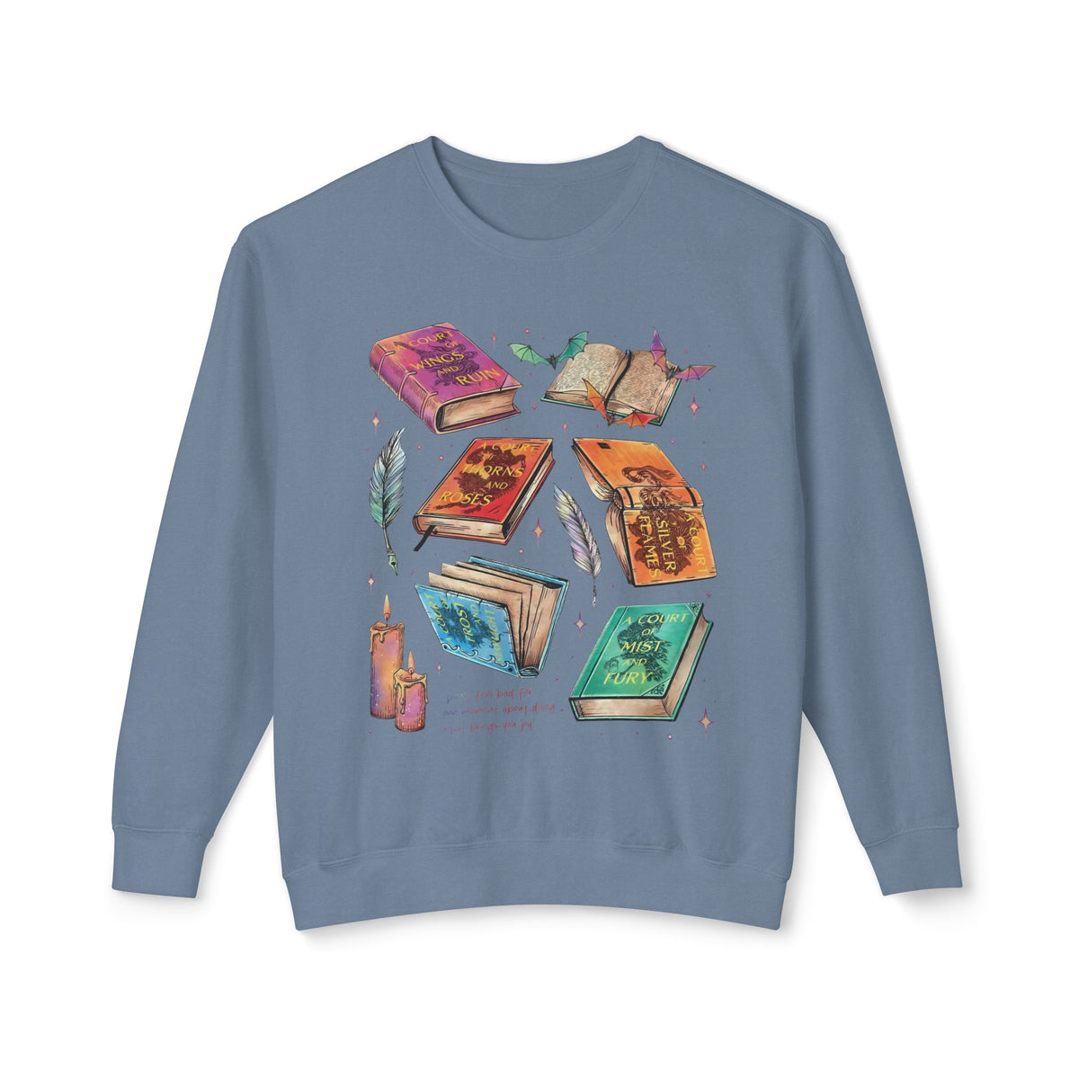 Fey Romantasy Lover Lightweight Relaxed-Fit Sweatshirt (Unisex)