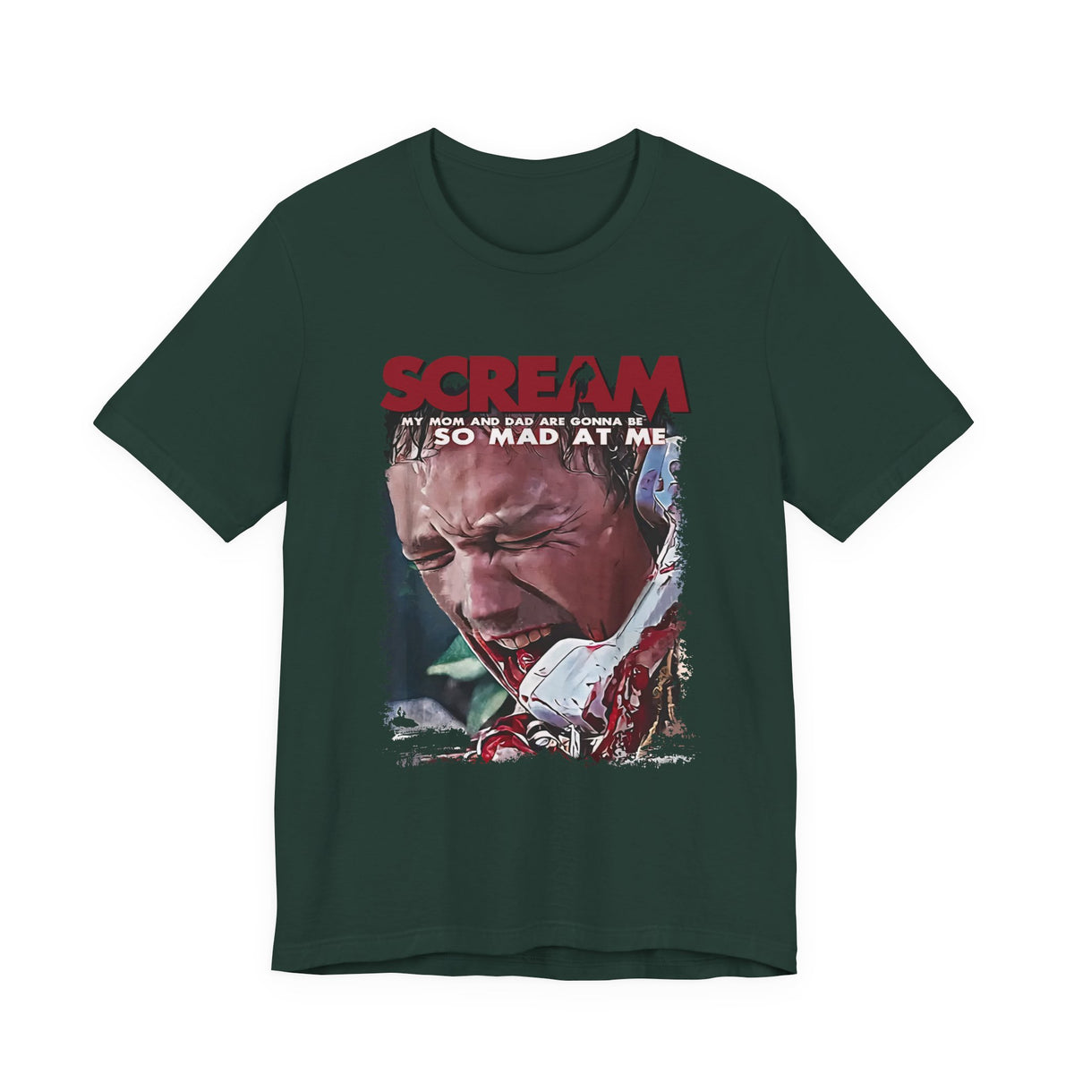 90's Horror Movie Villain Accomplice Women's Fitted T-Shirt