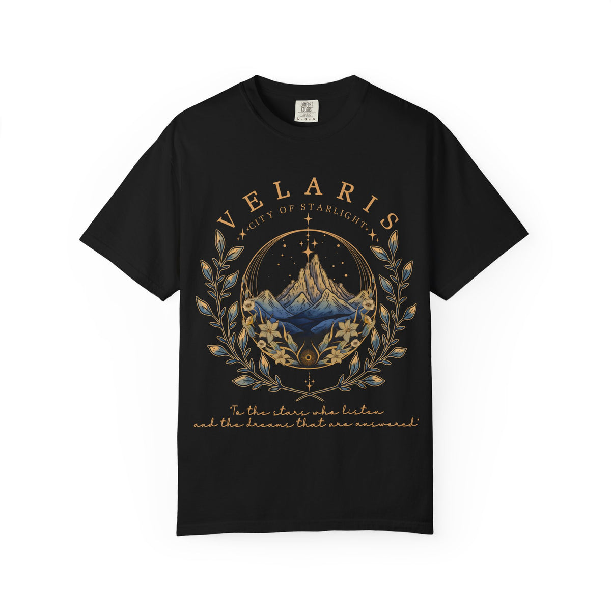 City of Starlight Relaxed Fit Graphic T-Shirt (Unisex)
