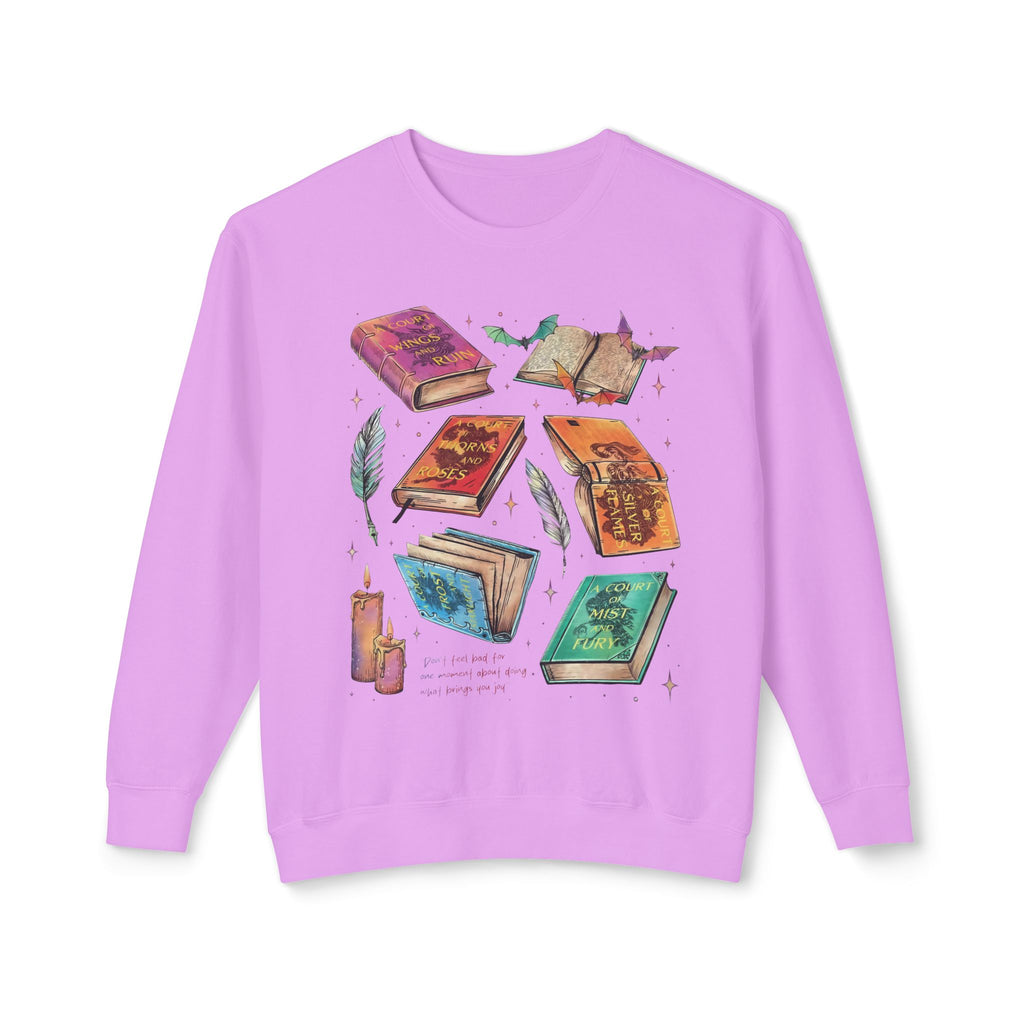 Fey Romantasy Lover Lightweight Relaxed-Fit Sweatshirt (Unisex)