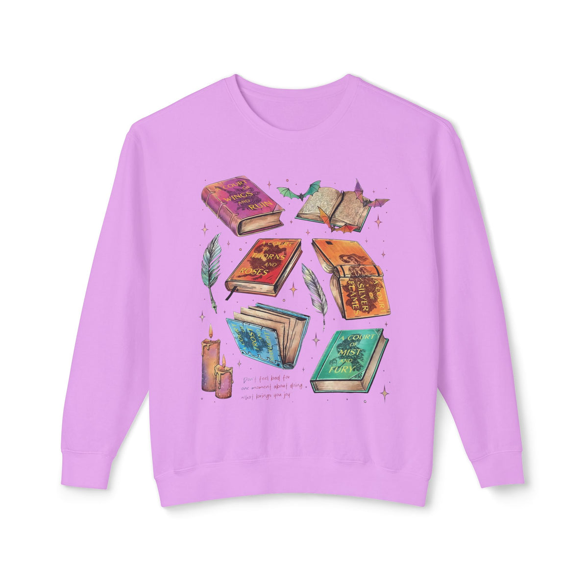 Fey Romantasy Lover Lightweight Relaxed-Fit Sweatshirt (Unisex)