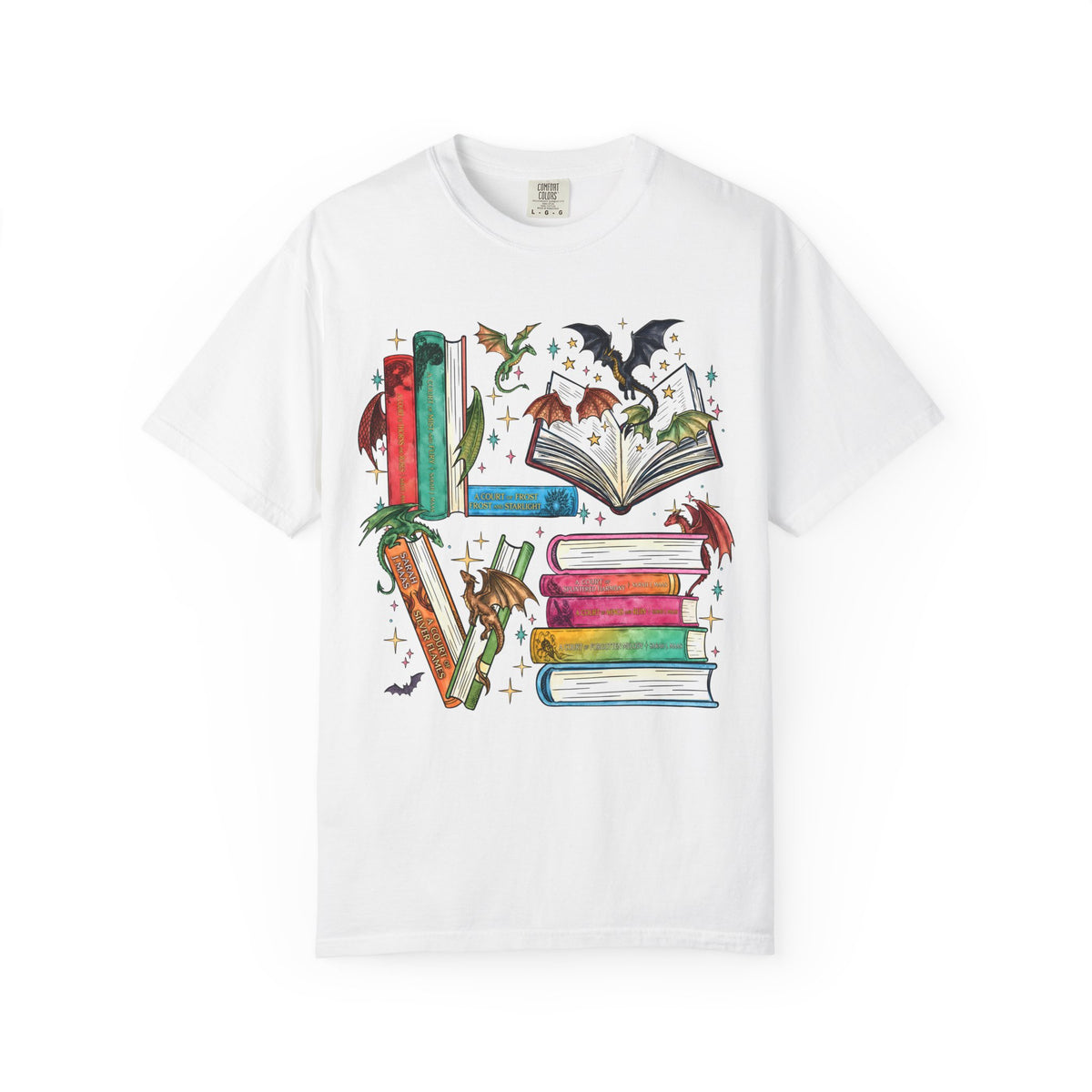 Bookish Relaxed Fit Graphic T-Shirt (Unisex)