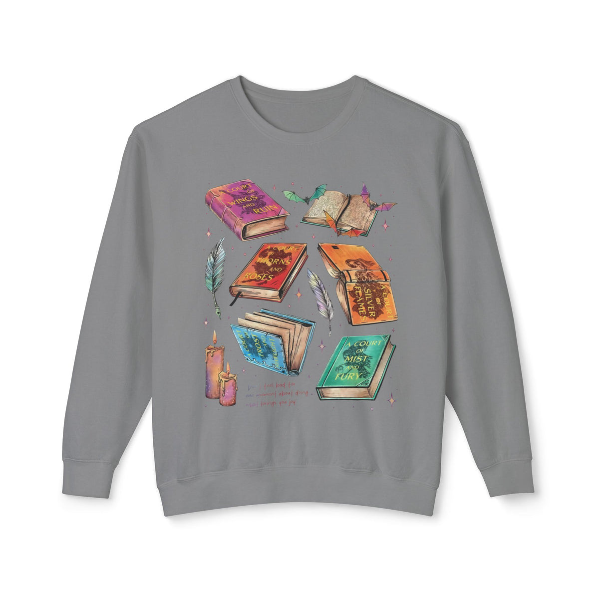 Fey Romantasy Lover Lightweight Relaxed-Fit Sweatshirt (Unisex)