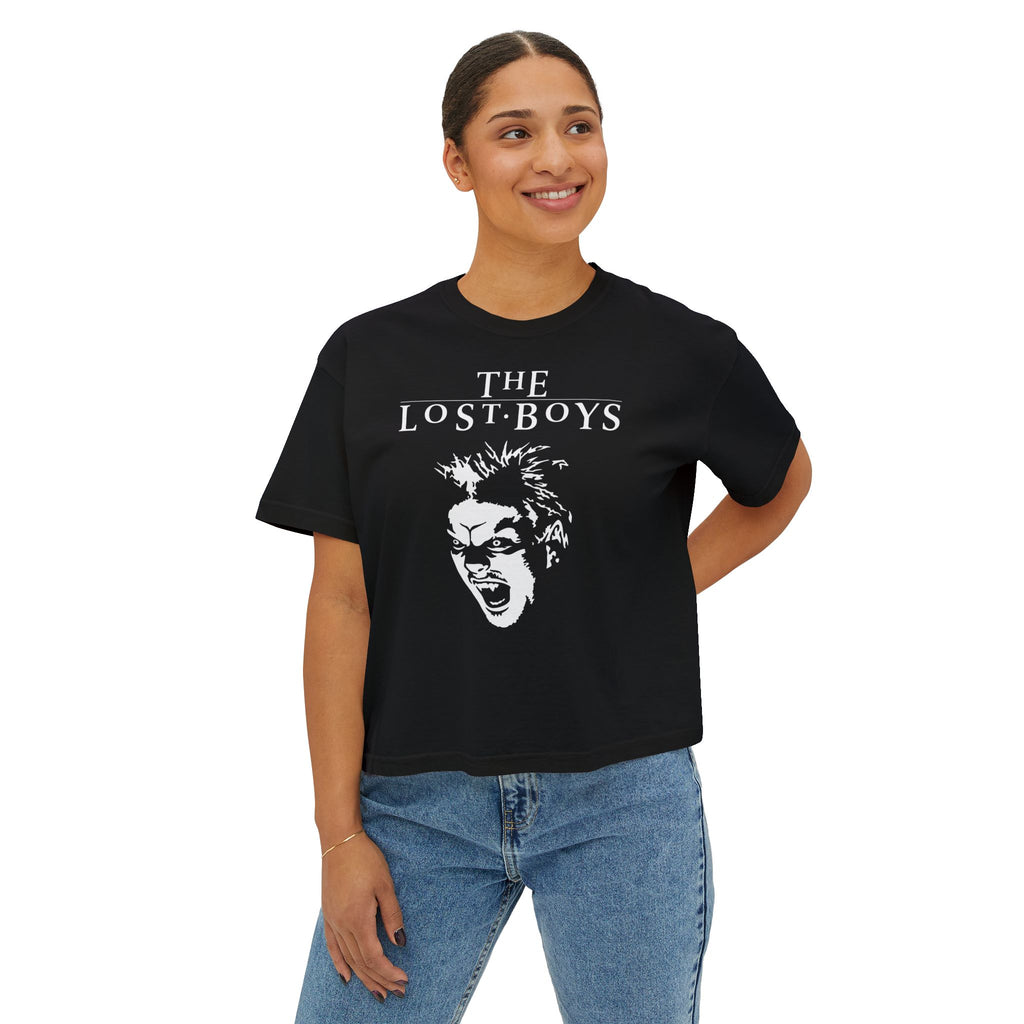 90's Vampire Movie Villain Women's Boxy T-Shirt