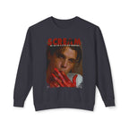 90's Horror Movie Villain Lightweight Relaxed-Fit Sweatshirt (Unisex)