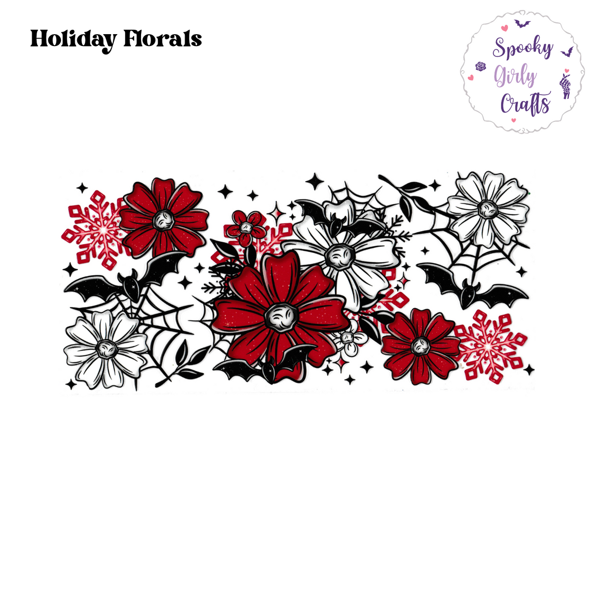 Holiday Florals Wrap
