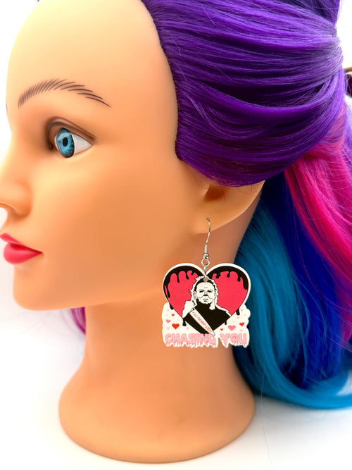 Chasing You Slasher-Inspired Earrings