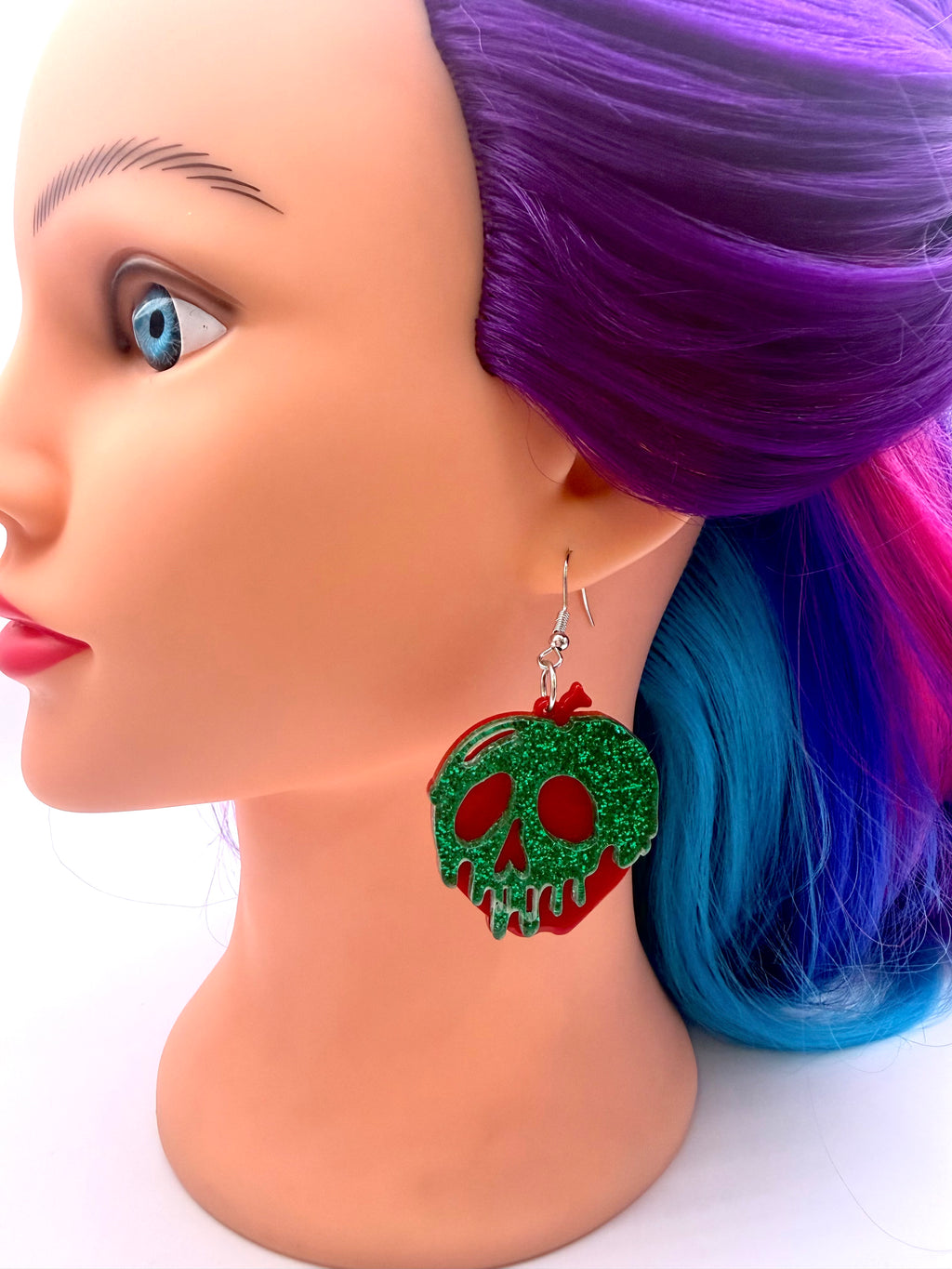 Poison Apple Dark Fairytale Inspired Earrings