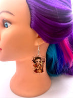 Farm Girl Horror Drop Acrylic Earrings