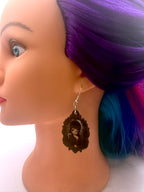 Gothic Mistress Acrylic Drop Earrings