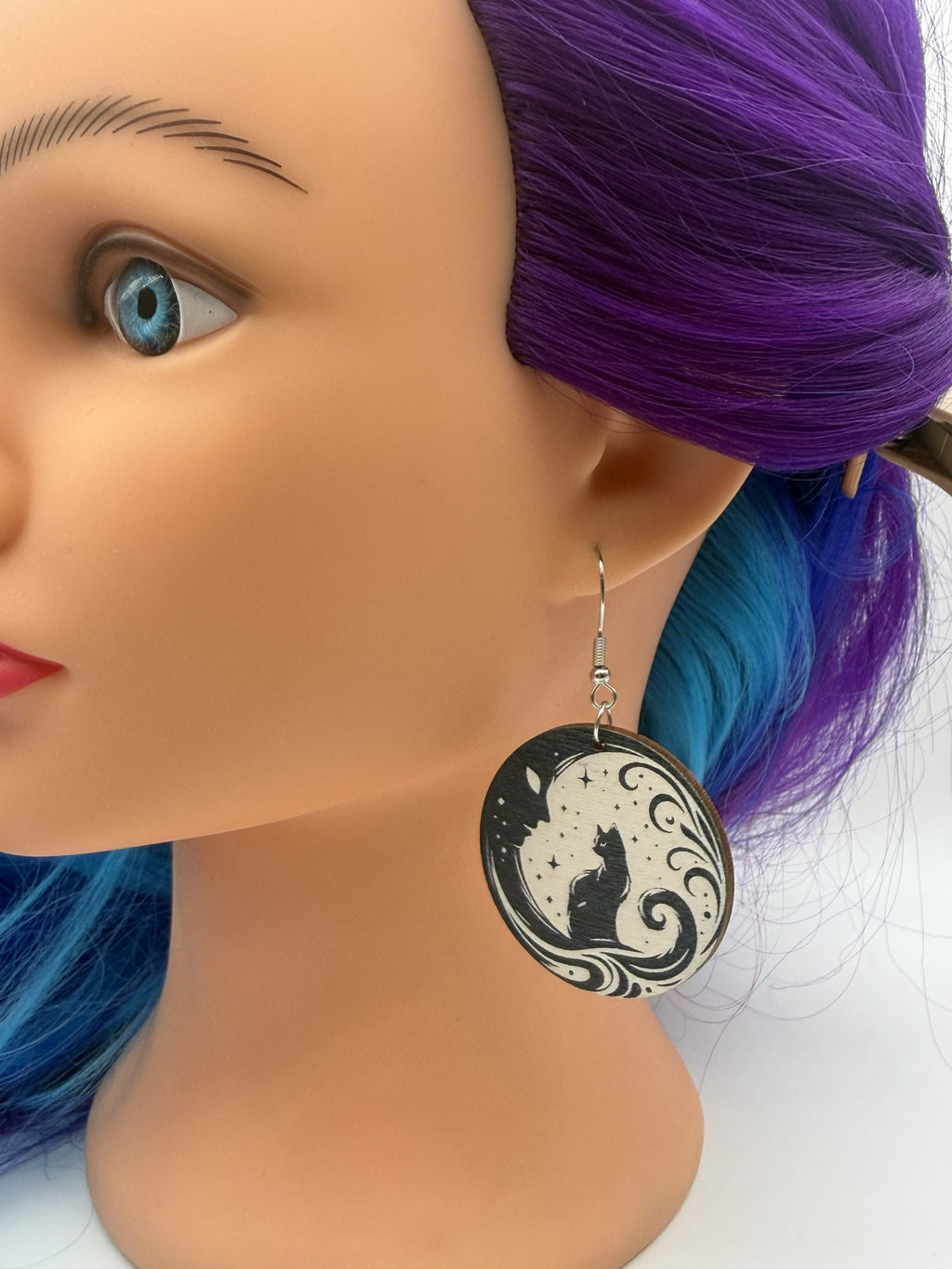 Luna Witchy Wood Earrings