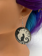 Luna Witchy Wood Earrings