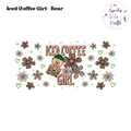 Ice Coffee Girl Bear Wrap
