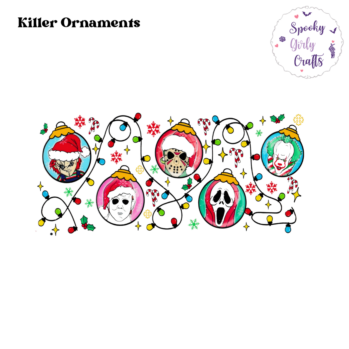 Killer Ornaments Wrap