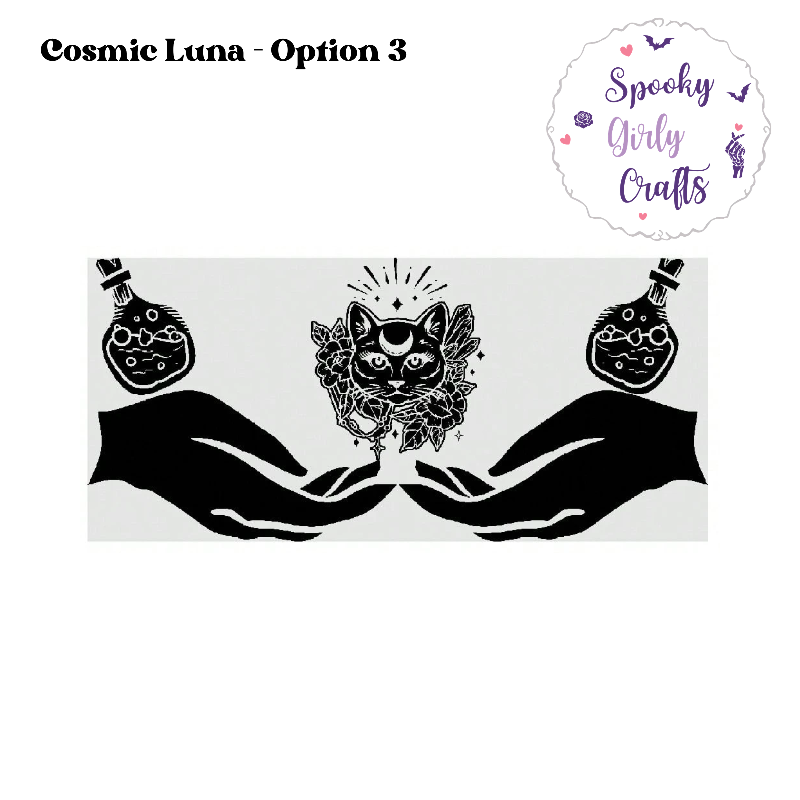 Envolturas Luna Cósmica (5 opciones)