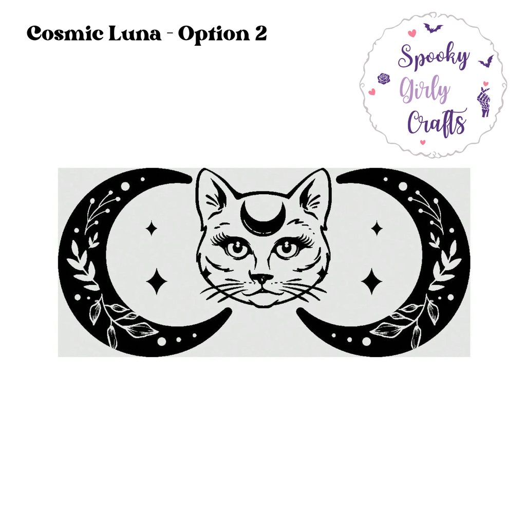 Envolturas Luna Cósmica (5 opciones)