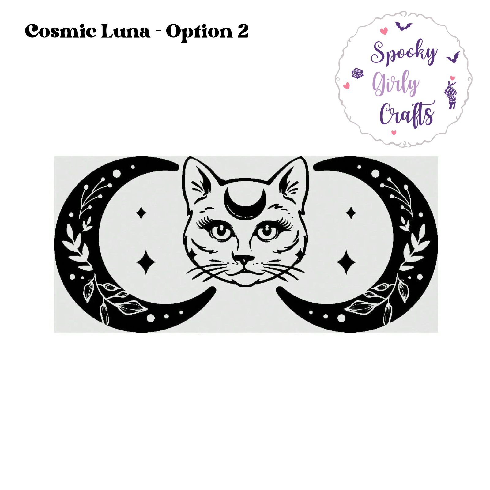 Envolturas Luna Cósmica (5 opciones)