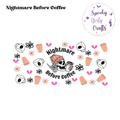 Envoltura Pesadilla antes del Café