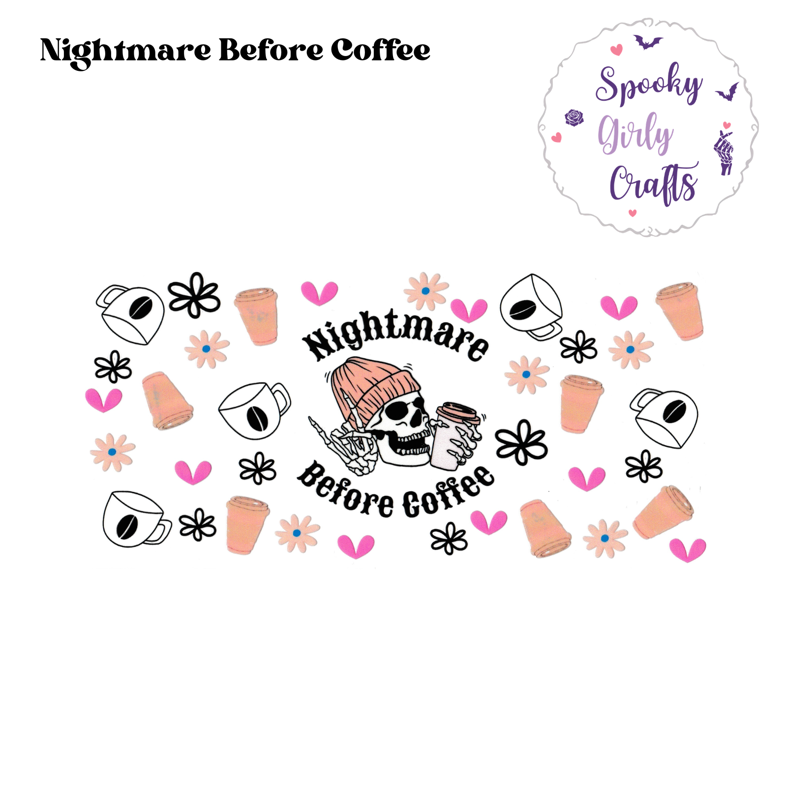 Envoltura Pesadilla antes del Café