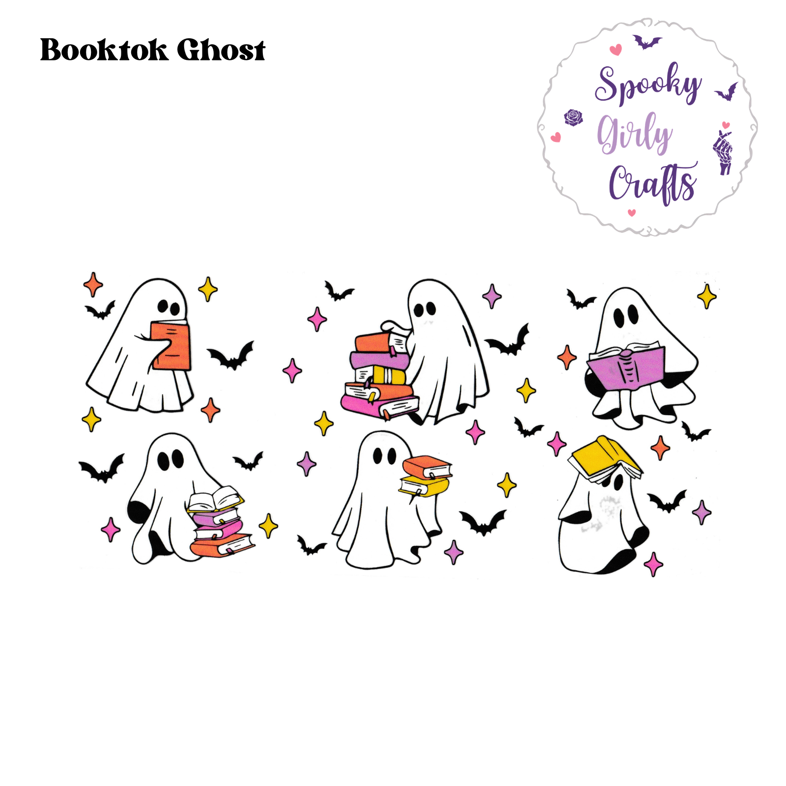 Booktok Ghost Wrap