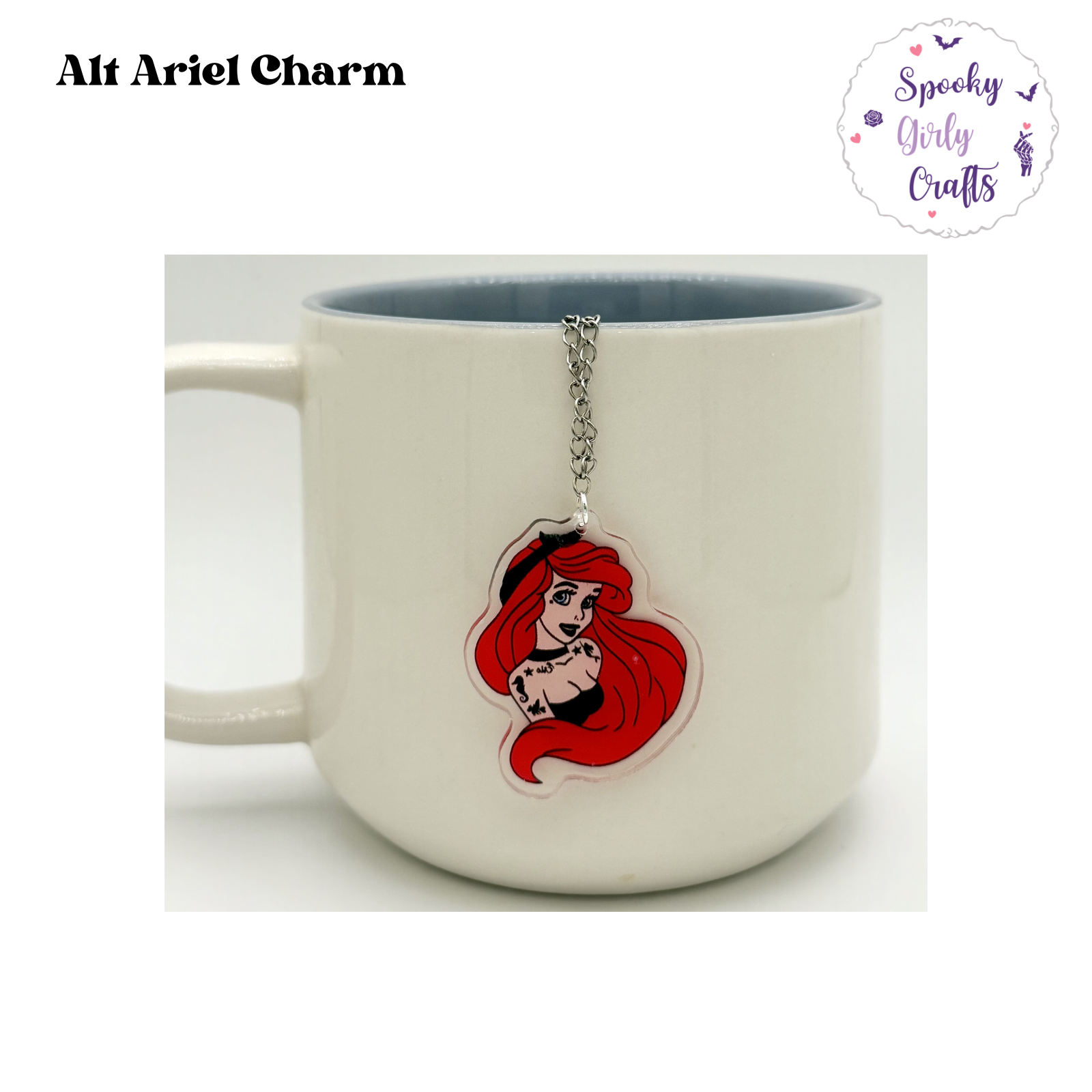 Alt Princess Acrylic Tumbler Charm (Multiple Styles)