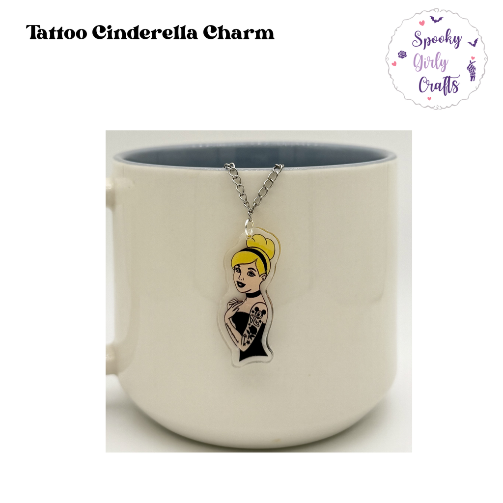 Alt Princess Acrylic Tumbler Charm (Multiple Styles)