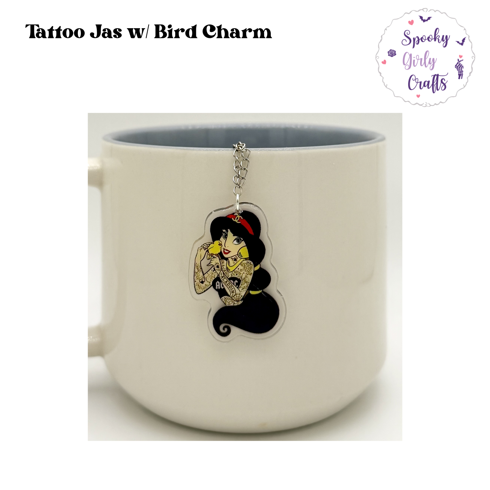 Alt Princess Acrylic Tumbler Charm (Multiple Styles)