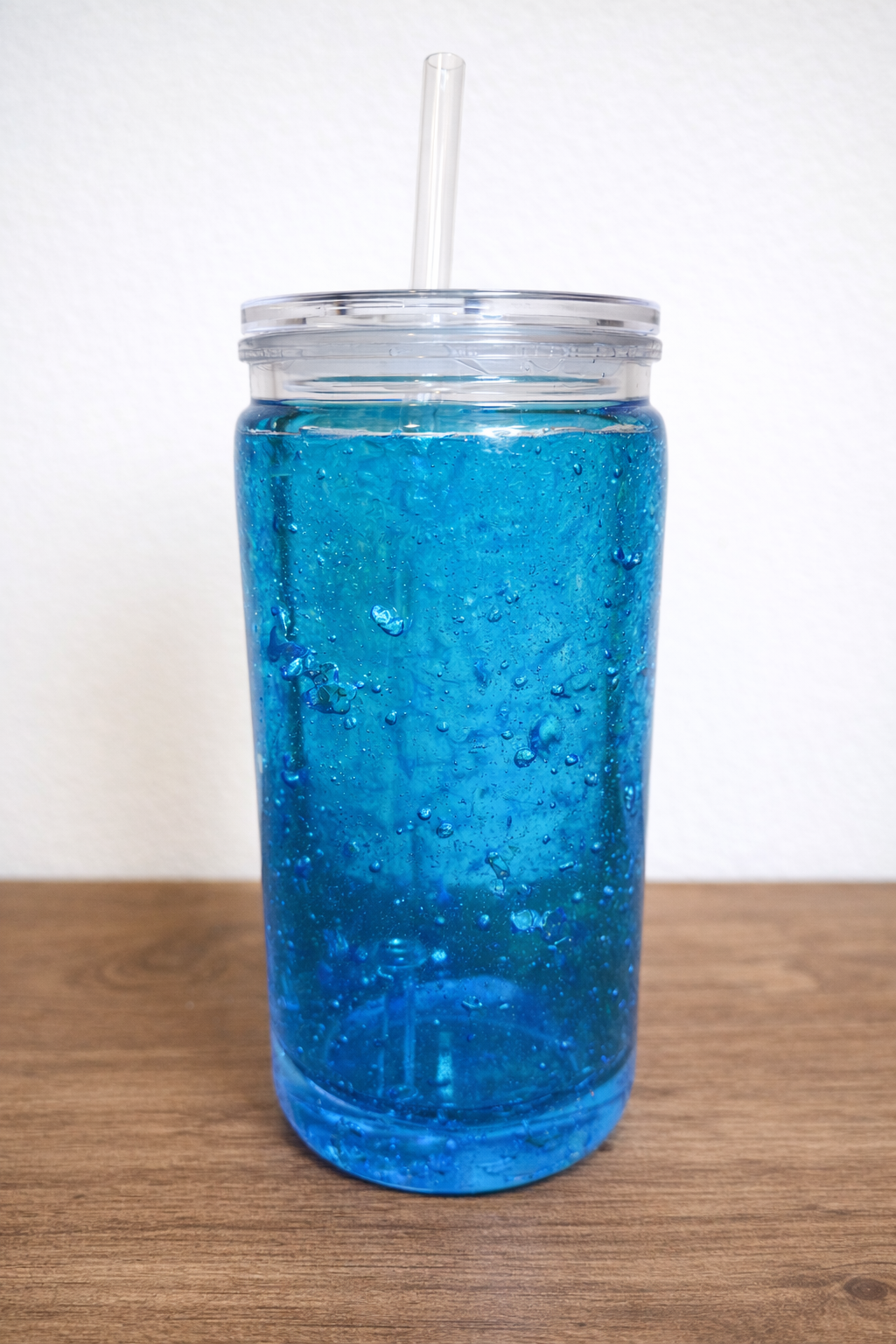16oz Arctic Ice Snow Globe Tumbler