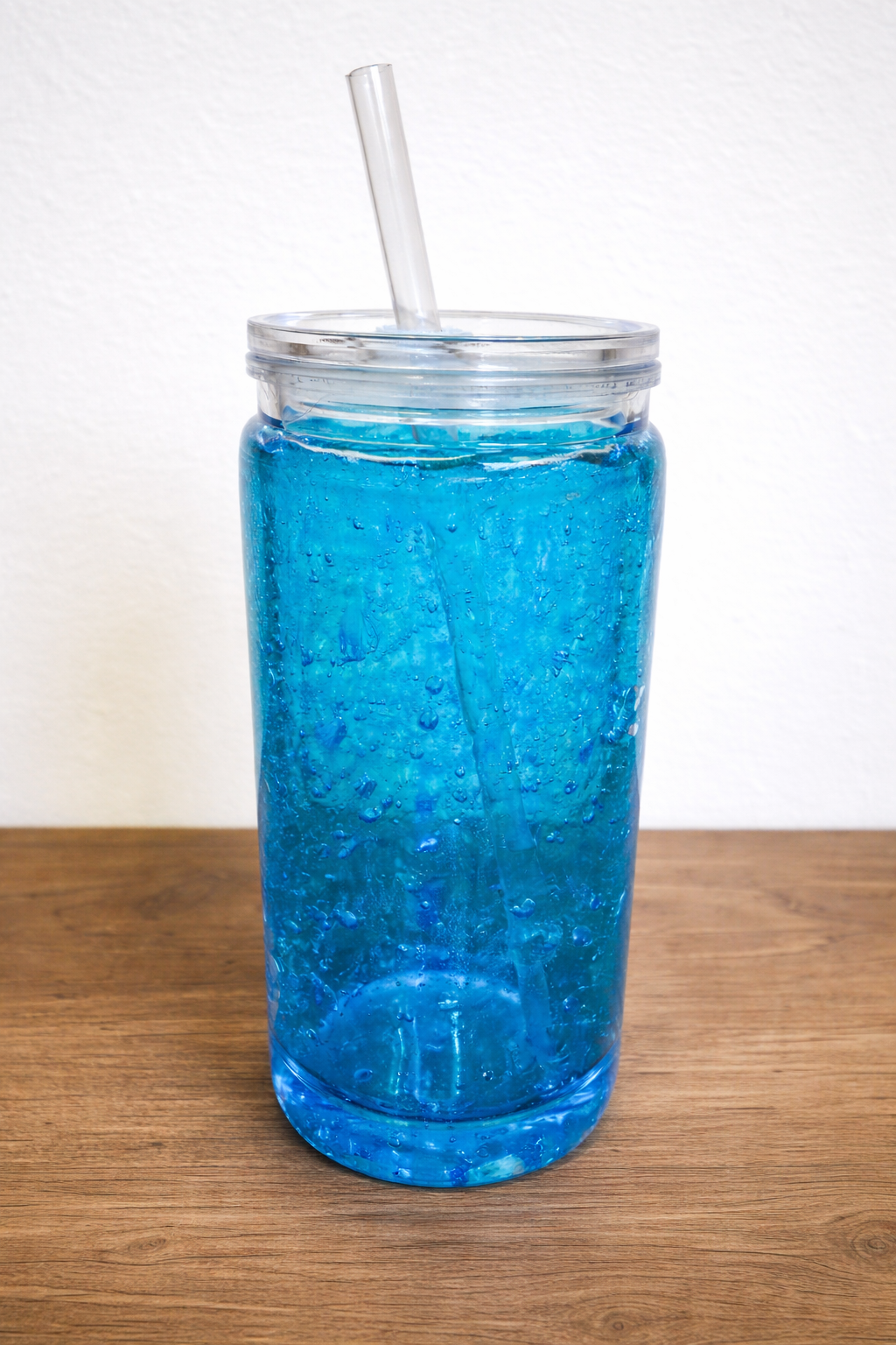 16oz Arctic Ice Snow Globe Tumbler