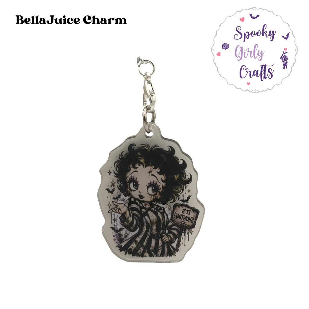 Vamps & Villains Pin-Up Inspired Acrylic Charms (Multiple Styles)