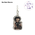 Tricycle Puppet Slasher Pin-Up Inspired Acrylic Charm
