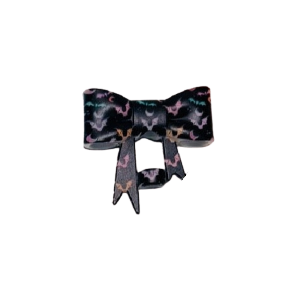 Topper para Pajita - Lazo con Estampado de Halloween (Solo como Complemento)