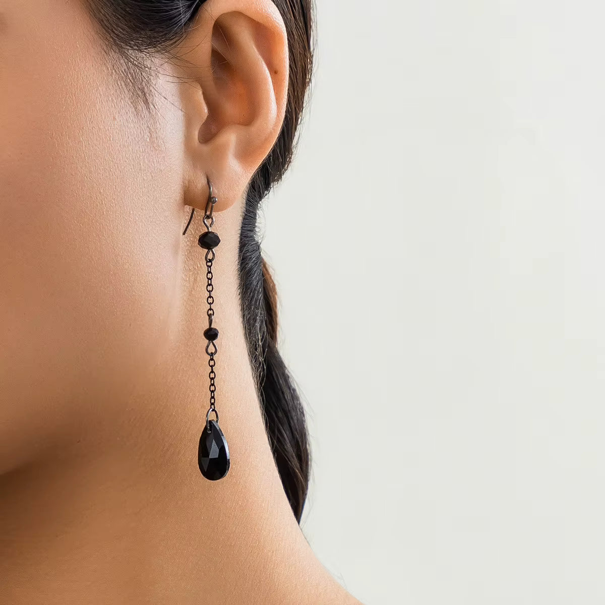 Vampire Kiss Blood Drop Earrings - Red or Black