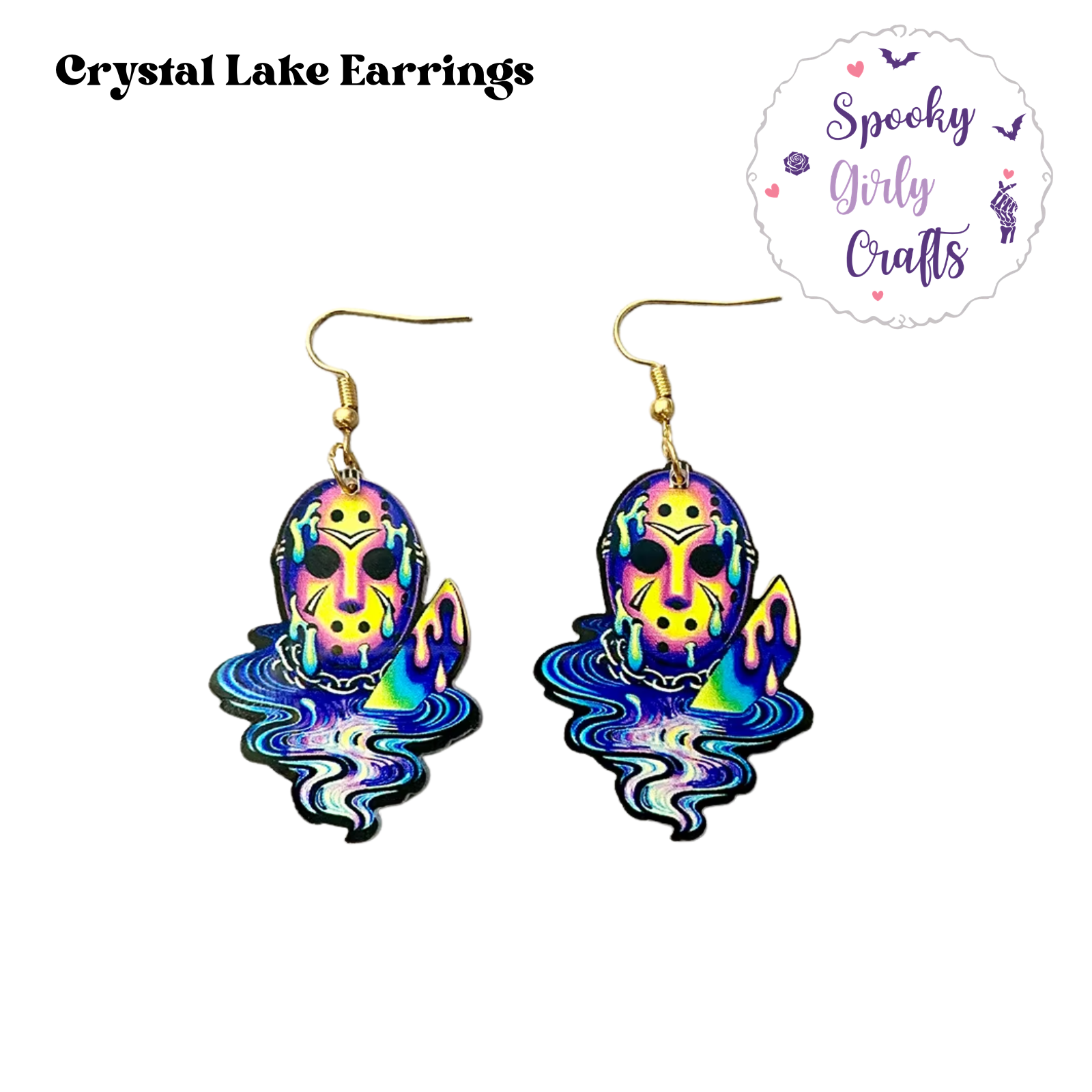Halloween & Scary Movie Inspired Earrings (Multiple Styles)