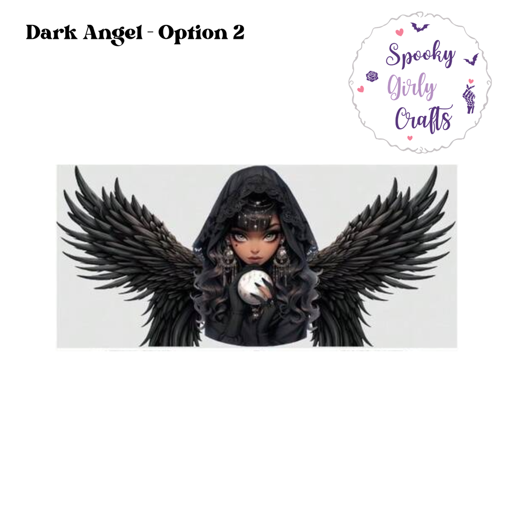 Envoltura de ángel oscuro (5 opciones)