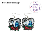 Halloween & Scary Movie Inspired Earrings (Multiple Styles)