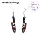 Halloween & Scary Movie Inspired Earrings (Multiple Styles)