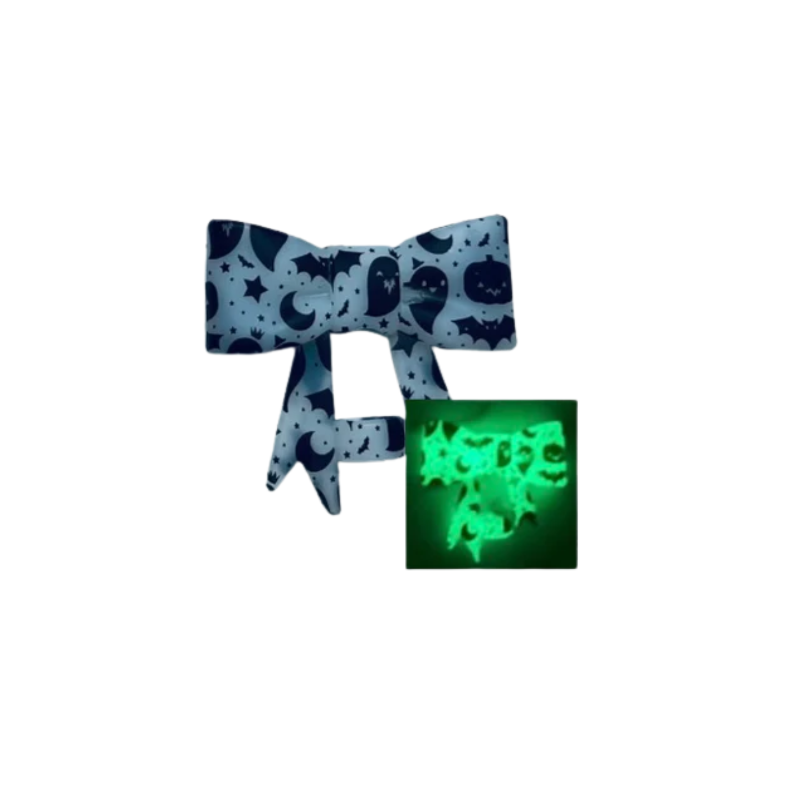 Topper para Pajita - Lazo con Estampado de Halloween (Solo como Complemento)