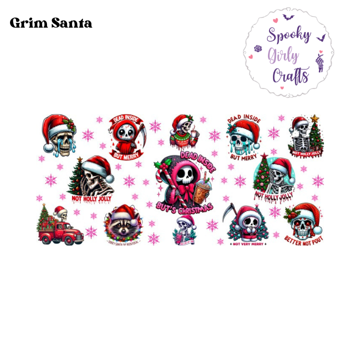 The Grim Santa Wrap